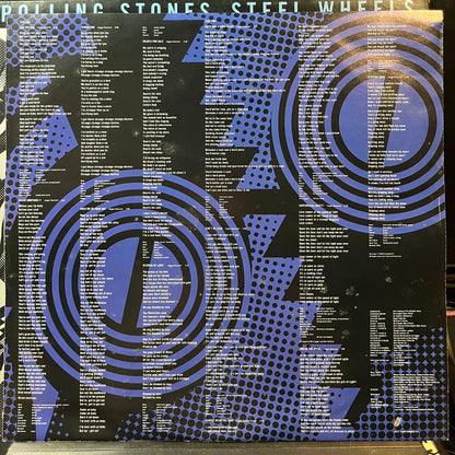 The Rolling Stones - Steel Wheels (VINYL LP ROLLING STONES OC 45333 1989) | Near Mint (NM or M-) Near Mint (NM)--