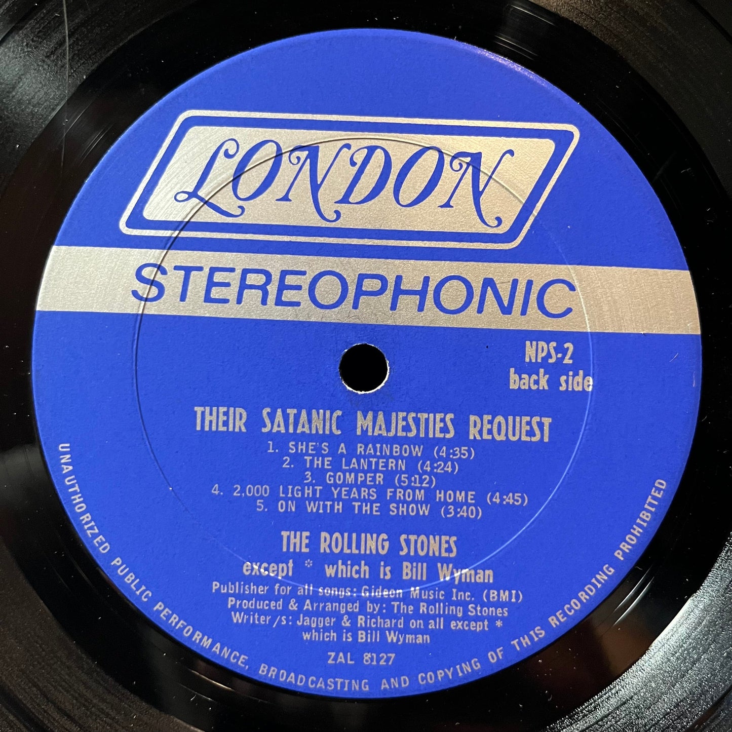 The Rolling Stones - Their Satanic Majesties Request (VINYL LP LONDON NPS-2 1967) | Very Good Plus Plus (VG++) Very Good Plus Plus (VG++)--