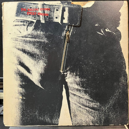 The Rolling Stones - Sticky Fingers (VINYL LP ROLLING STONES COC 59100 1971) | Very Good Plus (VG+) Very Good Plus (VG+)-