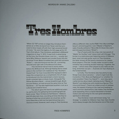 Tres Hombres | Mint (M) Mint (M)-