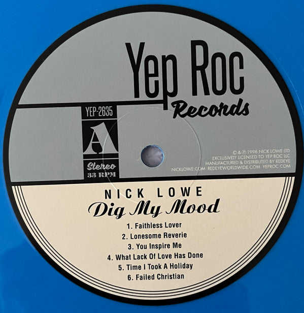 Nick Lowe - Dig My Mood | Mint (M) Mint (M)-