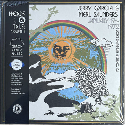 Jerry Garcia & Merl Saunders - Heads & Tails Vol. 1 (Cloudy Blue LP) | Mint (M) Mint (M)-