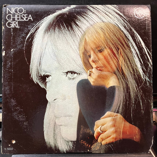 Nico - Chelsea Girl (VINYL LP VERVE V-5032 1967) | USED Near Mint- (NM-) Very Good (VG)-