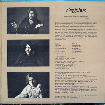 Cold Blood - Sisyphus *PHILIPS - RI* | Very Good (VG) Good Plus (G+)-