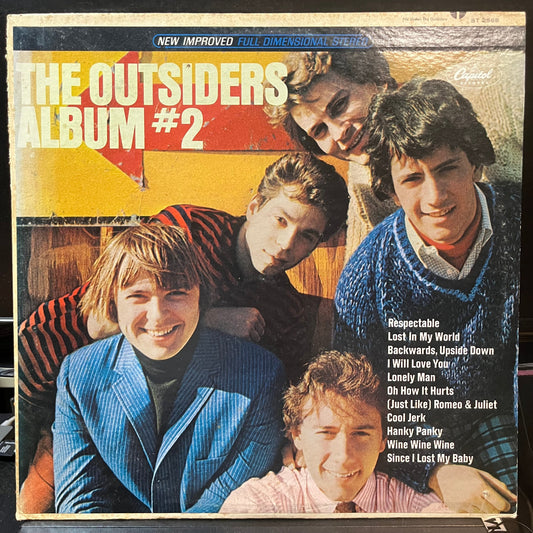 The Outsiders - The Outsiders Album #2 (VINYL LP CAPITOL ST-2568 1966) | Near Mint (NM or M-) Very Good Plus (VG+)--
