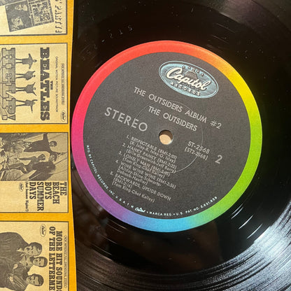 The Outsiders - The Outsiders Album #2 (VINYL LP CAPITOL ST-2568 1966) | Near Mint (NM or M-) Very Good Plus (VG+)--