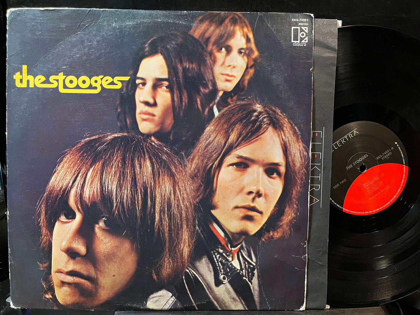 The Stooges - The Stooges (VINYL LP ELEKTRA EKS-74051) | Very Good Plus (VG+) Very Good Plus (VG+)-