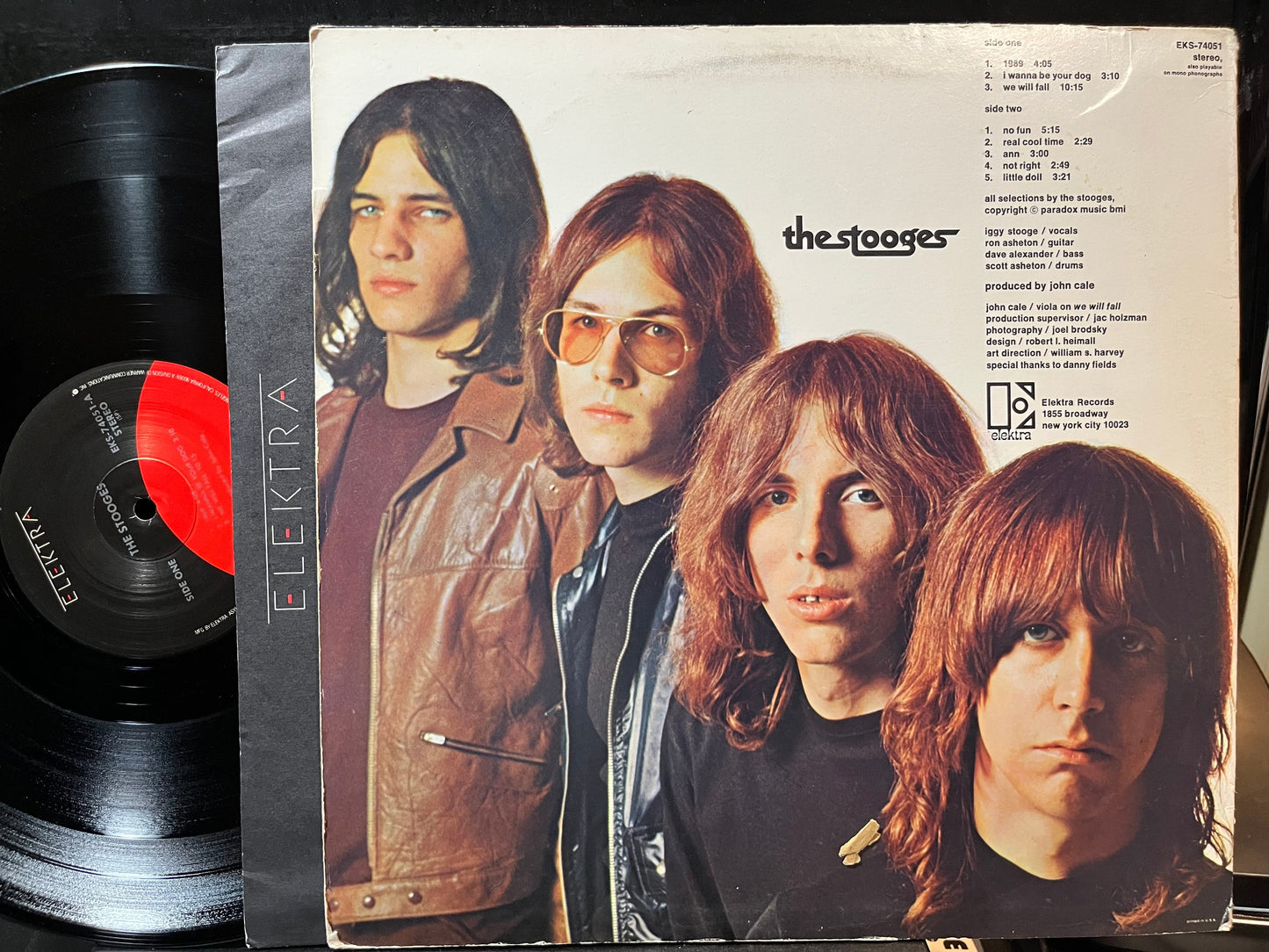 The Stooges - The Stooges (VINYL LP ELEKTRA EKS-74051) | Very Good Plus (VG+) Very Good Plus (VG+)-