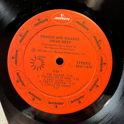 Uriah Heep - Demons And Wizards (VINYL LP BRONZE SRM 1 630 1972) | Near Mint (NM or M-) Very Good Plus Plus (VG++)--