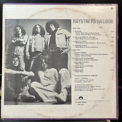 Haystacks Balboa - Haystacks Balboa (VINYL LP POLYDOR 2425 032 1970) | USED Near Mint (NM or M-) Very Good (VG)-