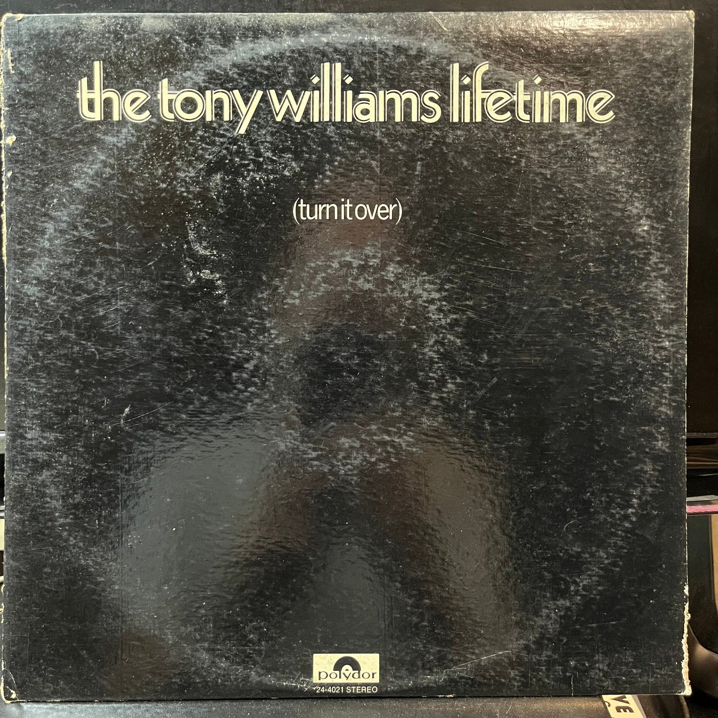 The Tony Williams Lifetime - (Turn It Over)(VINYL LP POLYDOR 24-4021 1970) | Near Mint (NM or M-) Very Good (VG)-