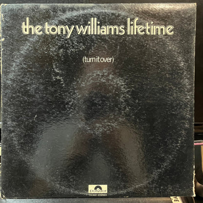The Tony Williams Lifetime - (Turn It Over)(VINYL LP POLYDOR 24-4021 1970) | Near Mint (NM or M-) Very Good (VG)-