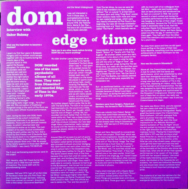 Edge Of Time | Mint (M) Mint (M)-