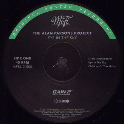 The Alan Parsons Project - Eye In The Sky | Mint (M) Mint (M)-
