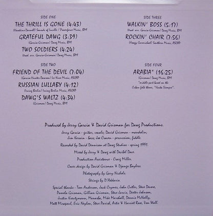 Jerry Garcia - Jerry Garcia / David Grisman | Mint (M) Mint (M)-