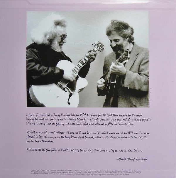 Jerry Garcia - Jerry Garcia / David Grisman | Mint (M) Mint (M)-