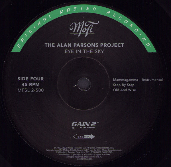 The Alan Parsons Project - Eye In The Sky | Mint (M) Mint (M)-