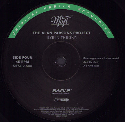 The Alan Parsons Project - Eye In The Sky | Mint (M) Mint (M)-