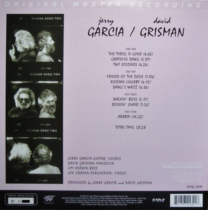 Jerry Garcia - Jerry Garcia / David Grisman | Mint (M) Mint (M)-