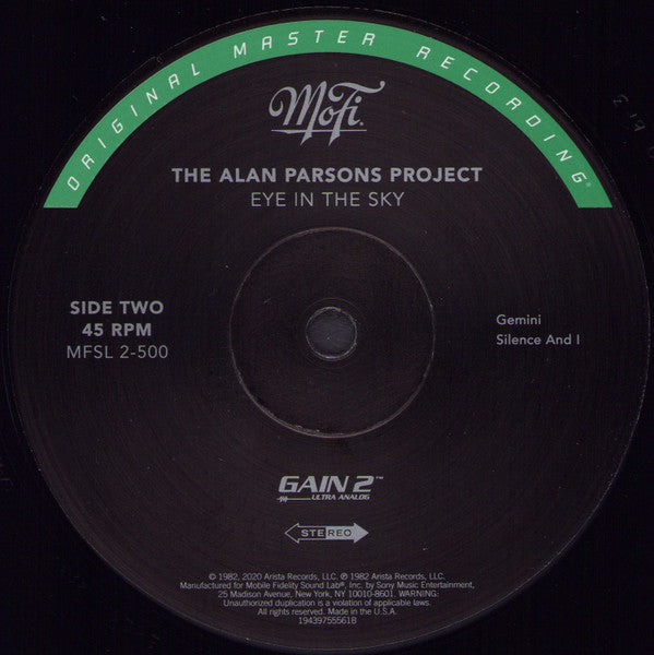 The Alan Parsons Project - Eye In The Sky | Mint (M) Mint (M)-