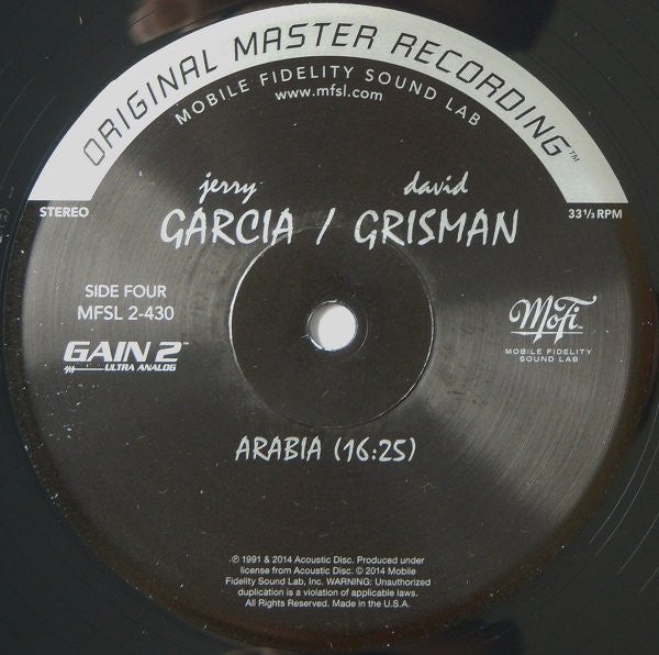 Jerry Garcia - Jerry Garcia / David Grisman | Mint (M) Mint (M)-