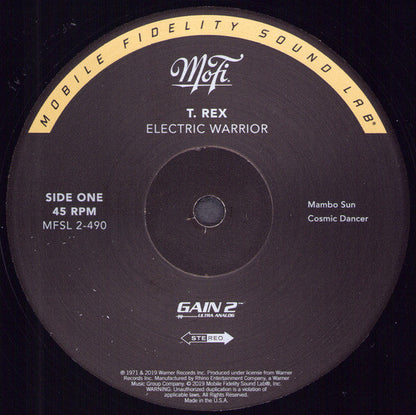 T. Rex Electric Warrior 2xLP Mint (M) Mint (M)-