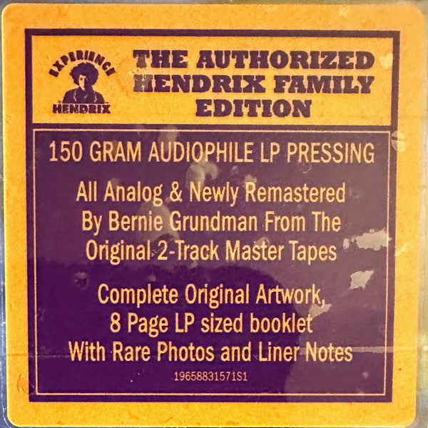 Jimi Hendrix - First Rays Of The New Rising Sun | Mint (M) Mint (M)-
