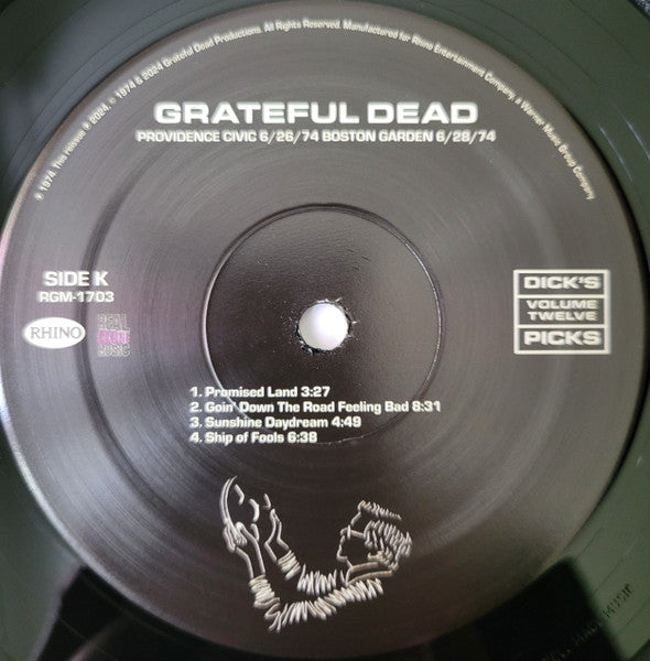 The Grateful Dead - Dick's Picks Volume Twelve: Providence Civic - June 26, 1974; Boston Garden - June 28, 1974 | Mint (M) Mint (M)-