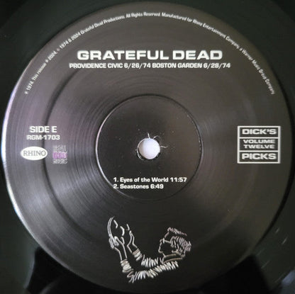 The Grateful Dead - Dick's Picks Volume Twelve: Providence Civic - June 26, 1974; Boston Garden - June 28, 1974 | Mint (M) Mint (M)-