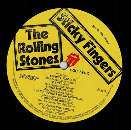 The Rolling Stones - Sticky Fingers | Mint (M) Mint (M)-