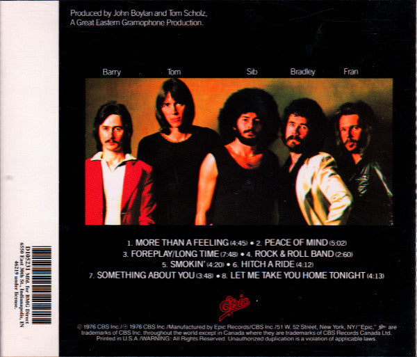 Boston (CD) | Mint (M) Excellent (EX)-