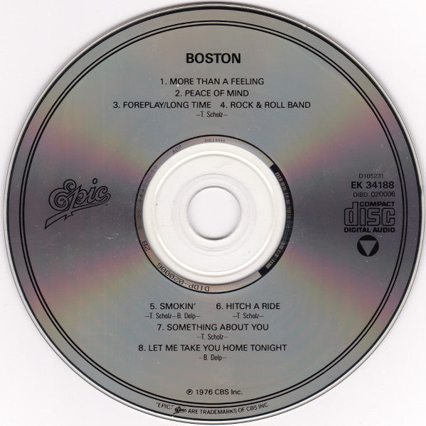 Boston (CD) | Mint (M) Excellent (EX)-
