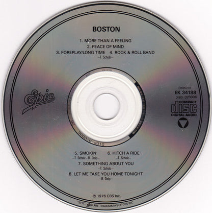 Boston (CD) | Mint (M) Excellent (EX)-