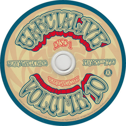 The Jerry Garcia Band - GarciaLive Volume 10 (May 20th, 1990 Hilo Civic Auditorium)(CD) | Mint (M)-