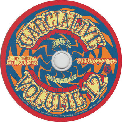 Jerry Garcia - GarciaLive Volume 12 (January 23rd, 1973 The Boarding House) (CD) | Mint (M) Mint (M)-