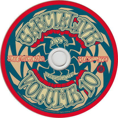 The Jerry Garcia Band - GarciaLive Volume 10 (May 20th, 1990 Hilo Civic Auditorium)(CD) | Mint (M)-
