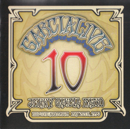 The Jerry Garcia Band - GarciaLive Volume 10 (May 20th, 1990 Hilo Civic Auditorium)(CD) | Mint (M)-