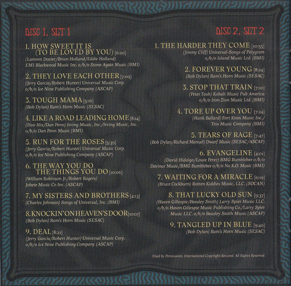 The Jerry Garcia Band - GarciaLive Volume 10 (May 20th, 1990 Hilo Civic Auditorium)(CD) | Mint (M)-
