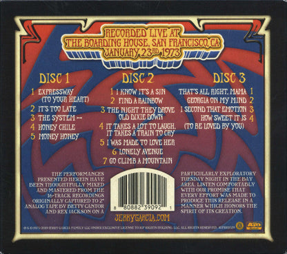 Jerry Garcia - GarciaLive Volume 12 (January 23rd, 1973 The Boarding House) (CD) | Mint (M) Mint (M)-