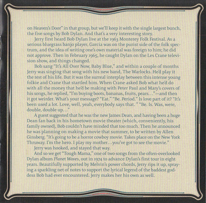 The Jerry Garcia Band - GarciaLive Volume 10 (May 20th, 1990 Hilo Civic Auditorium)(CD) | Mint (M)-