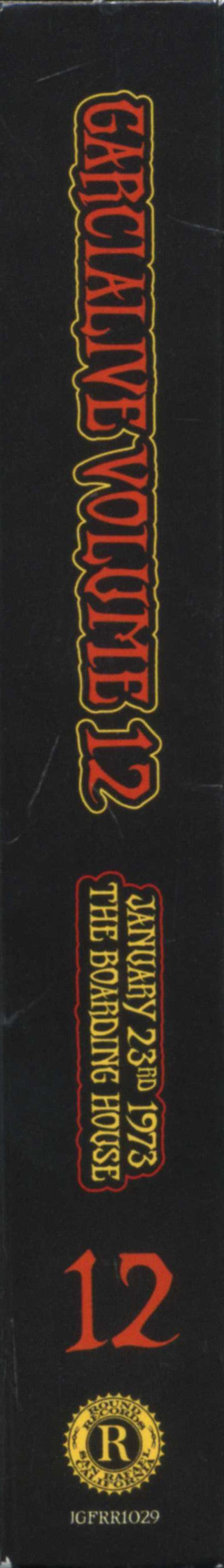 Jerry Garcia - GarciaLive Volume 12 (January 23rd, 1973 The Boarding House) (CD) | Mint (M) Mint (M)-