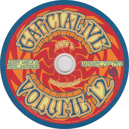 Jerry Garcia - GarciaLive Volume 12 (January 23rd, 1973 The Boarding House) (CD) | Mint (M) Mint (M)-