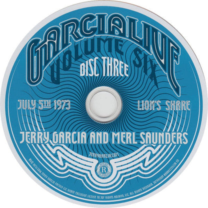 GarciaLive Volume Six (July 5th 1973, Lion's Share) (CD) | Mint (M) Mint (M)-