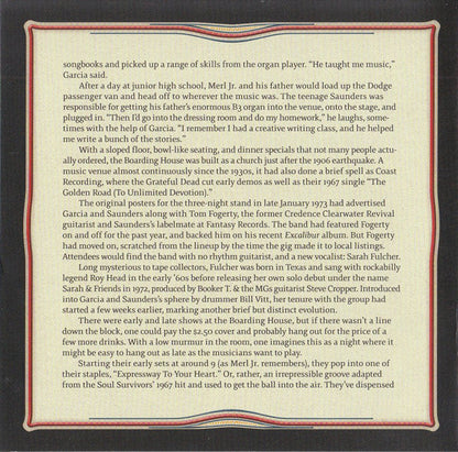 Jerry Garcia - GarciaLive Volume 12 (January 23rd, 1973 The Boarding House) (CD) | Mint (M) Mint (M)-