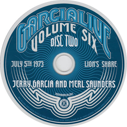 GarciaLive Volume Six (July 5th 1973, Lion's Share) (CD) | Mint (M) Mint (M)-