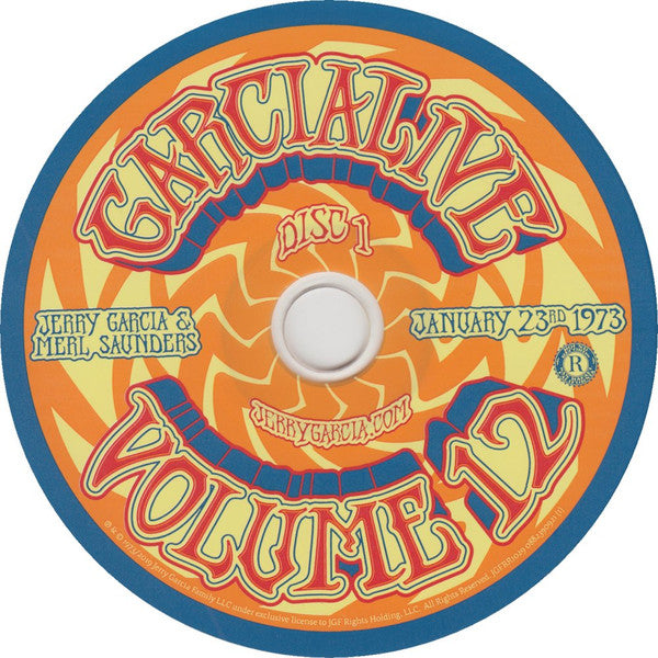 Jerry Garcia - GarciaLive Volume 12 (January 23rd, 1973 The Boarding House) (CD) | Mint (M) Mint (M)-