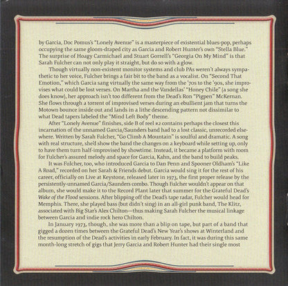 Jerry Garcia - GarciaLive Volume 12 (January 23rd, 1973 The Boarding House) (CD) | Mint (M) Mint (M)-