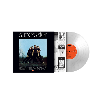 Supersister - Present From Nancy (MOV | CRYSTAL CLEAR VINYL) | Mint (M) Mint (M)-
