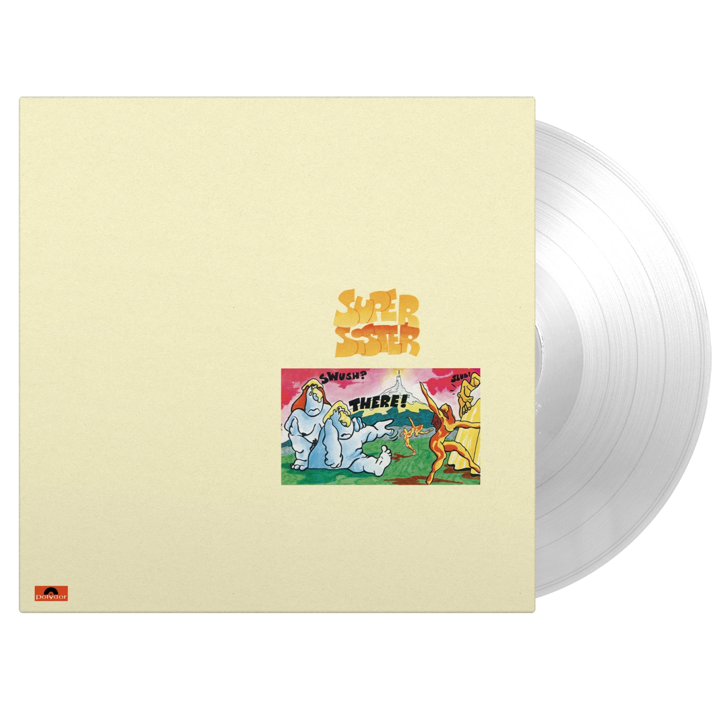 Supersister - Pudding And Gisteren (MOV / CRYSTAL CLEAR VINYL) | Mint (M) Mint (M)-
