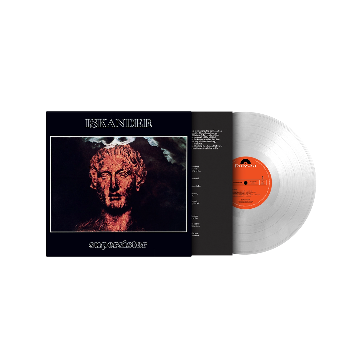 Supersister - Iskander (MOV / CRYSTAL CLEAR VINYL) | Mint (M) Mint (M)-
